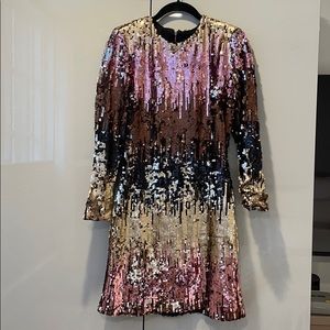 Zara sequined party dress